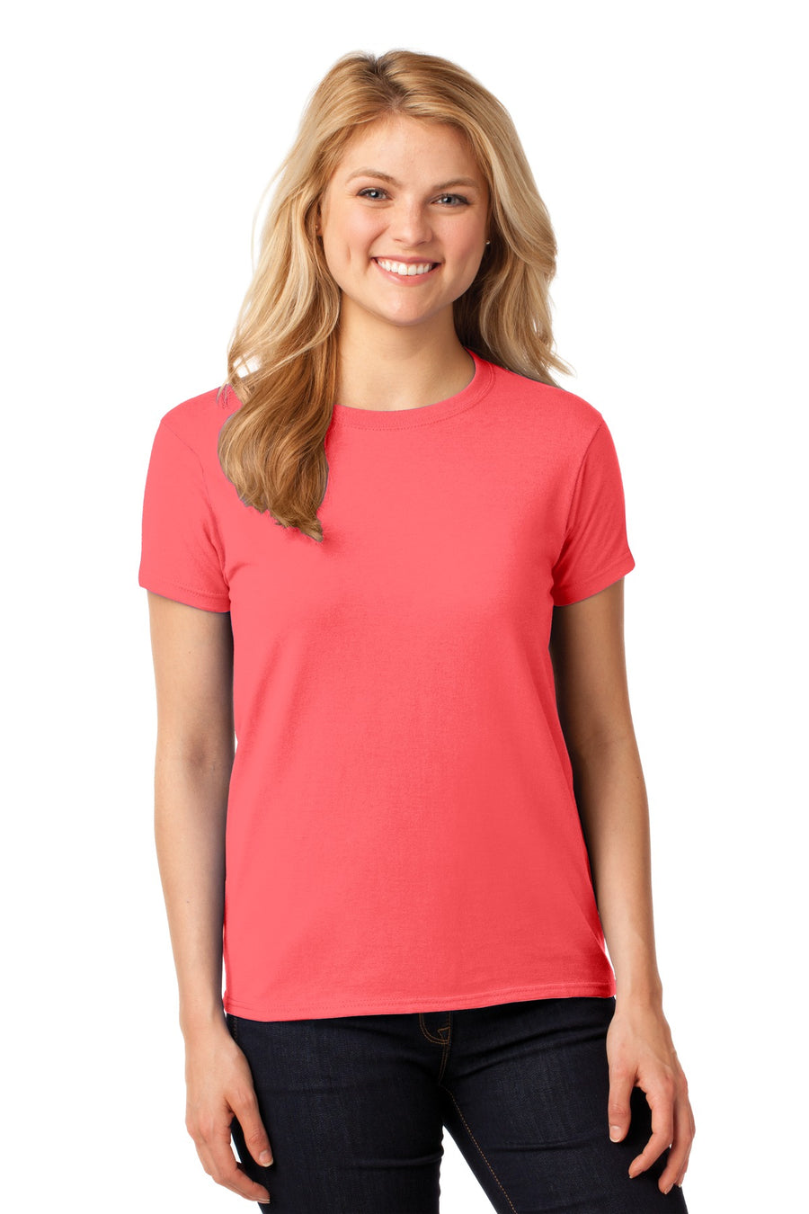 Gildan® Women's Heavy Cotton® 100% Cotton T-Shirt. 5000L