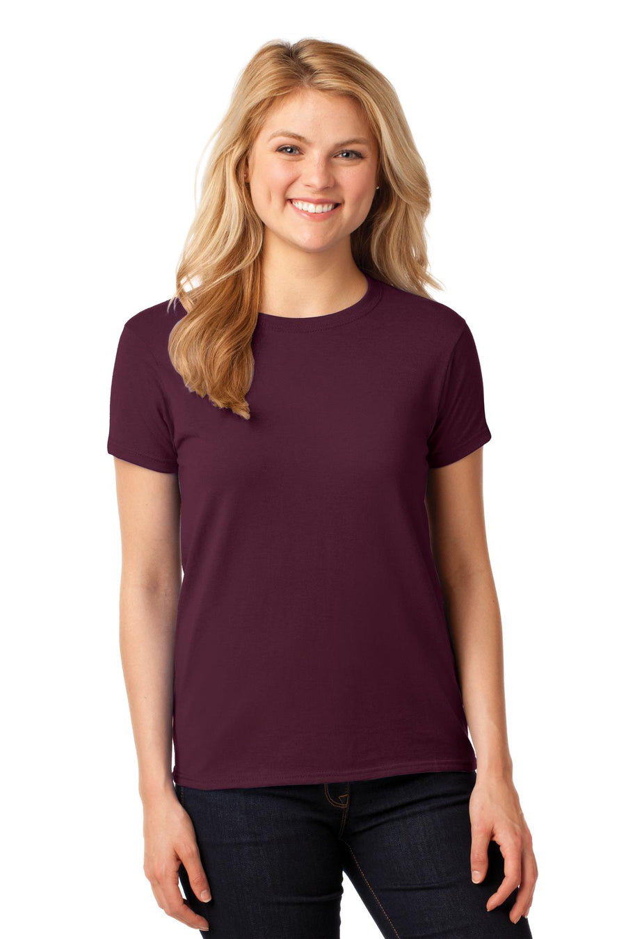 Gildan® Women's Heavy Cotton® 100% Cotton T-Shirt. 5000L