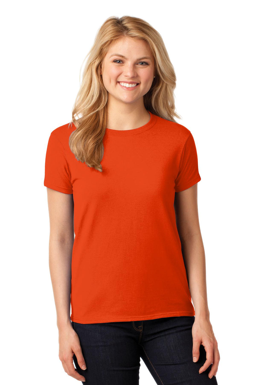 Gildan® Women's Heavy Cotton® 100% Cotton T-Shirt. 5000L