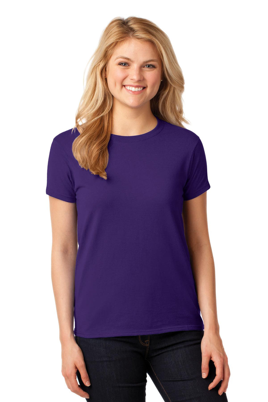 Gildan® Women's Heavy Cotton® 100% Cotton T-Shirt. 5000L