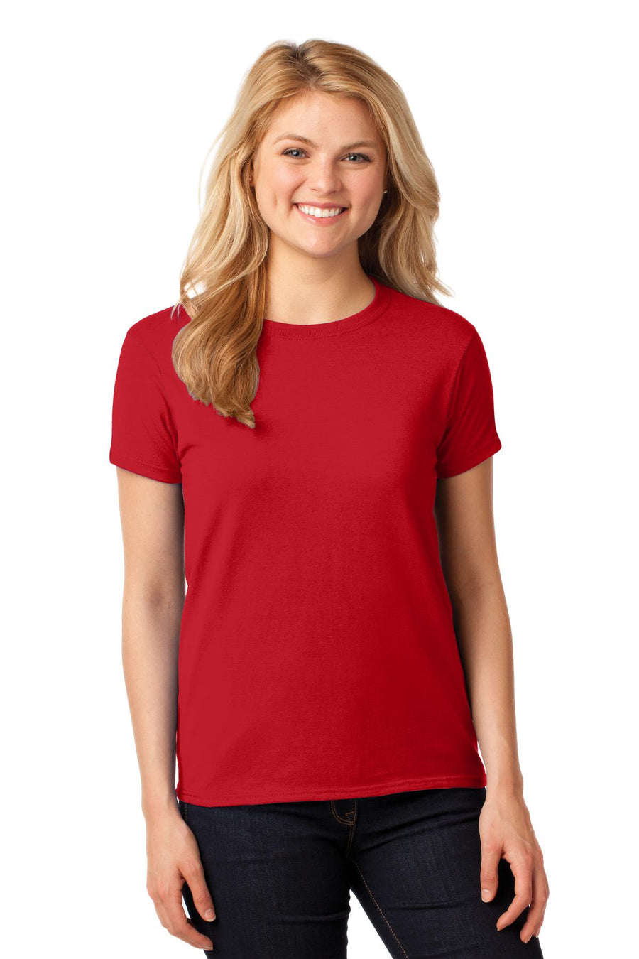 Gildan® Women's Heavy Cotton® 100% Cotton T-Shirt. 5000L