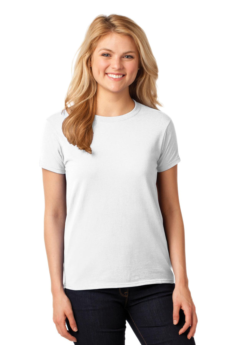 Gildan® Women's Heavy Cotton® 100% Cotton T-Shirt. 5000L