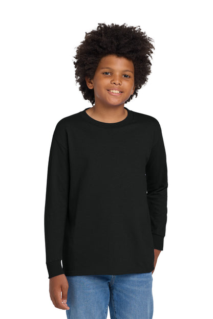 Gildan® Youth Heavy Cotton™ 100% Cotton Long Sleeve T-Shirt. 5400B