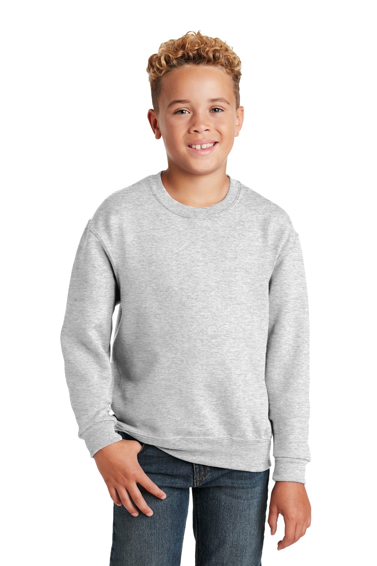 Jerzees® - Youth NuBlend® Crewneck Sweatshirt.  562B