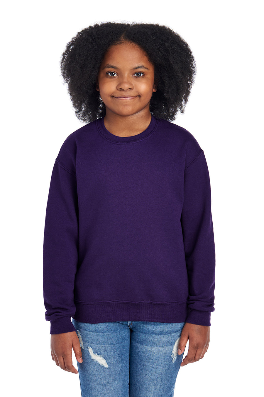 Jerzees® - Youth NuBlend® Crewneck Sweatshirt.  562B