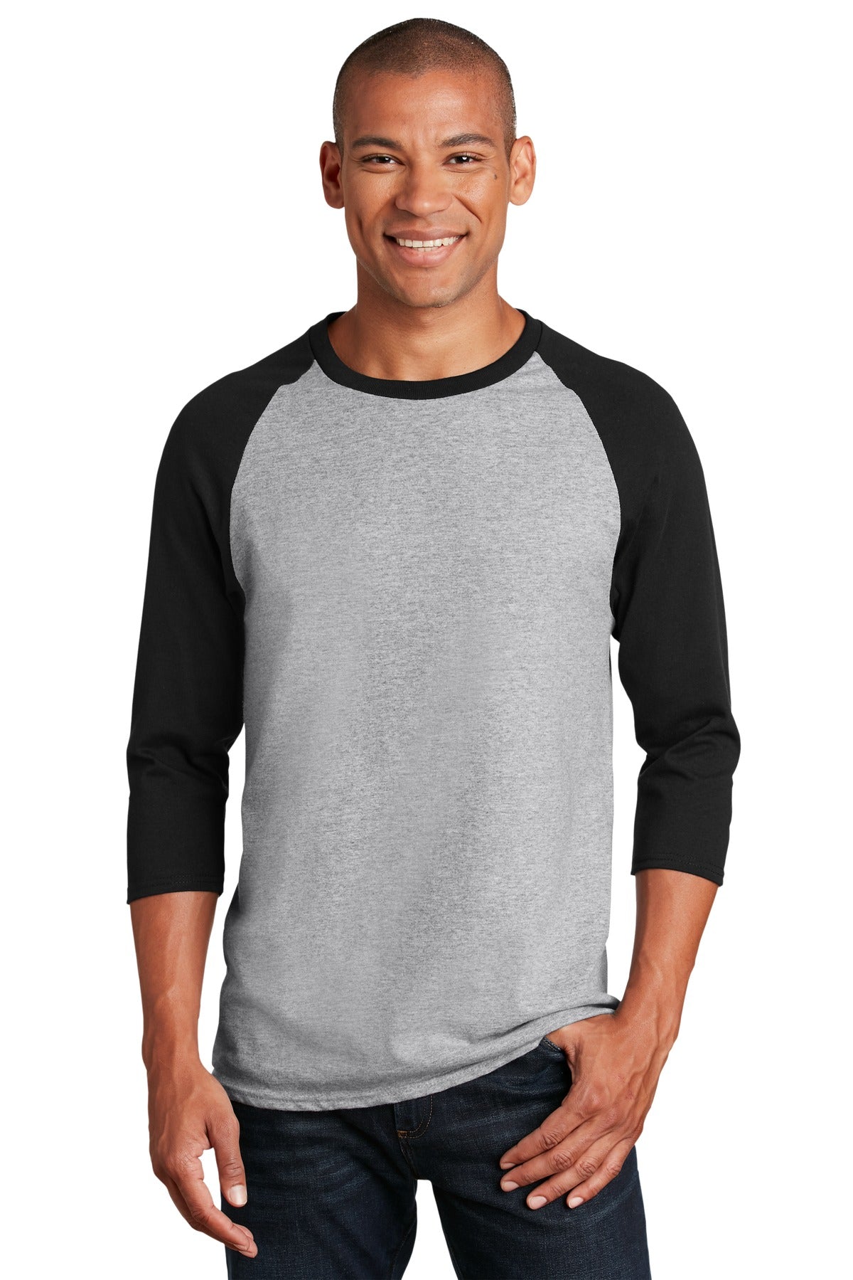 Gildan® Heavy Cotton&#8482; 3/4-Sleeve Raglan T-Shirt. 5700