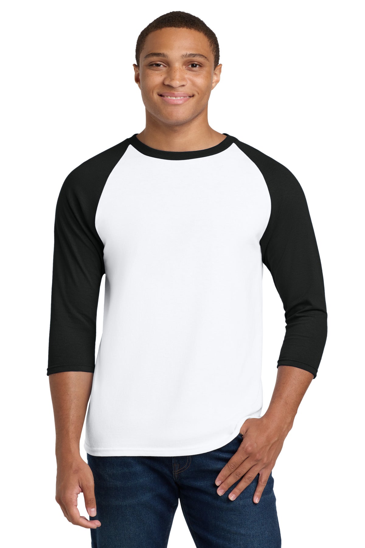 Gildan® Heavy Cotton&#8482; 3/4-Sleeve Raglan T-Shirt. 5700