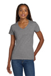 Gildan® Women's Heavy Cotton® 100% Cotton V-Neck T-Shirt. 5V00L