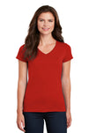 Gildan® Women's Heavy Cotton® 100% Cotton V-Neck T-Shirt. 5V00L