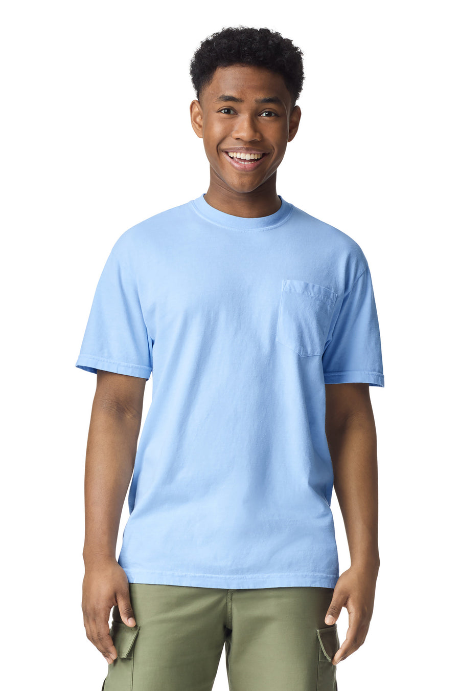 COMFORT COLORS ® Heavyweight Ring Spun Pocket Tee. 6030
