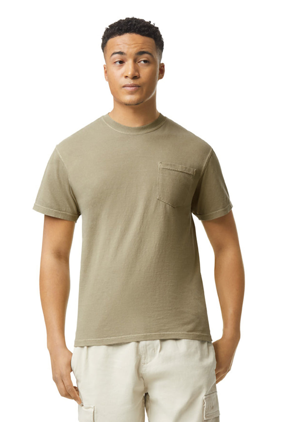 COMFORT COLORS ® Heavyweight Ring Spun Pocket Tee. 6030