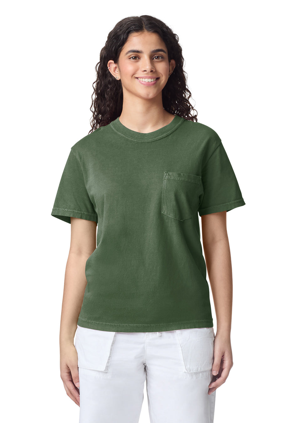COMFORT COLORS ® Heavyweight Ring Spun Pocket Tee. 6030