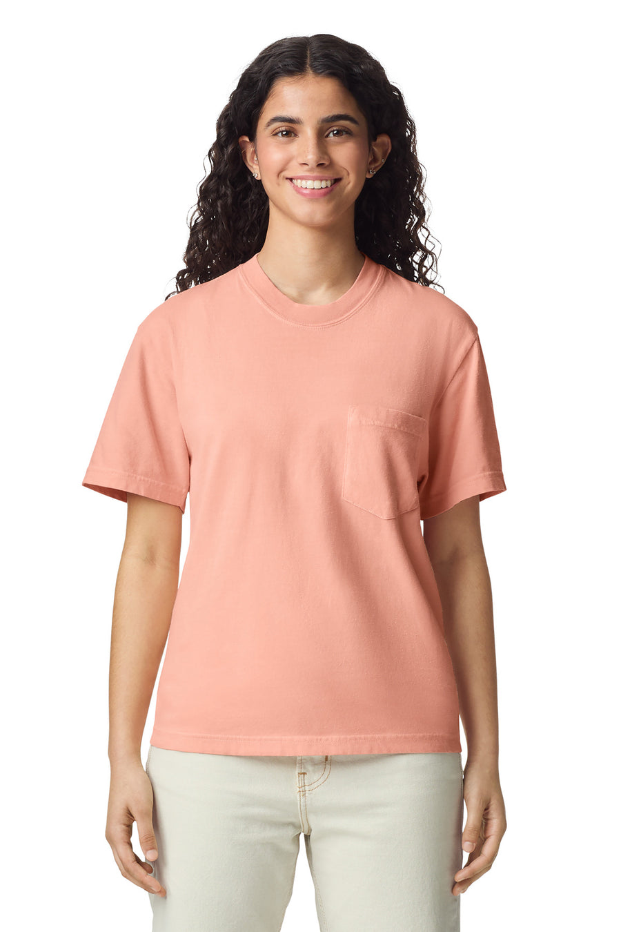 COMFORT COLORS ® Heavyweight Ring Spun Pocket Tee. 6030