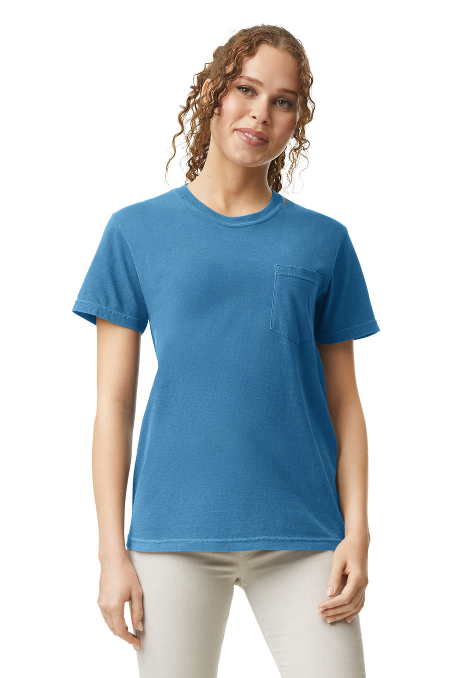 COMFORT COLORS ® Heavyweight Ring Spun Pocket Tee. 6030