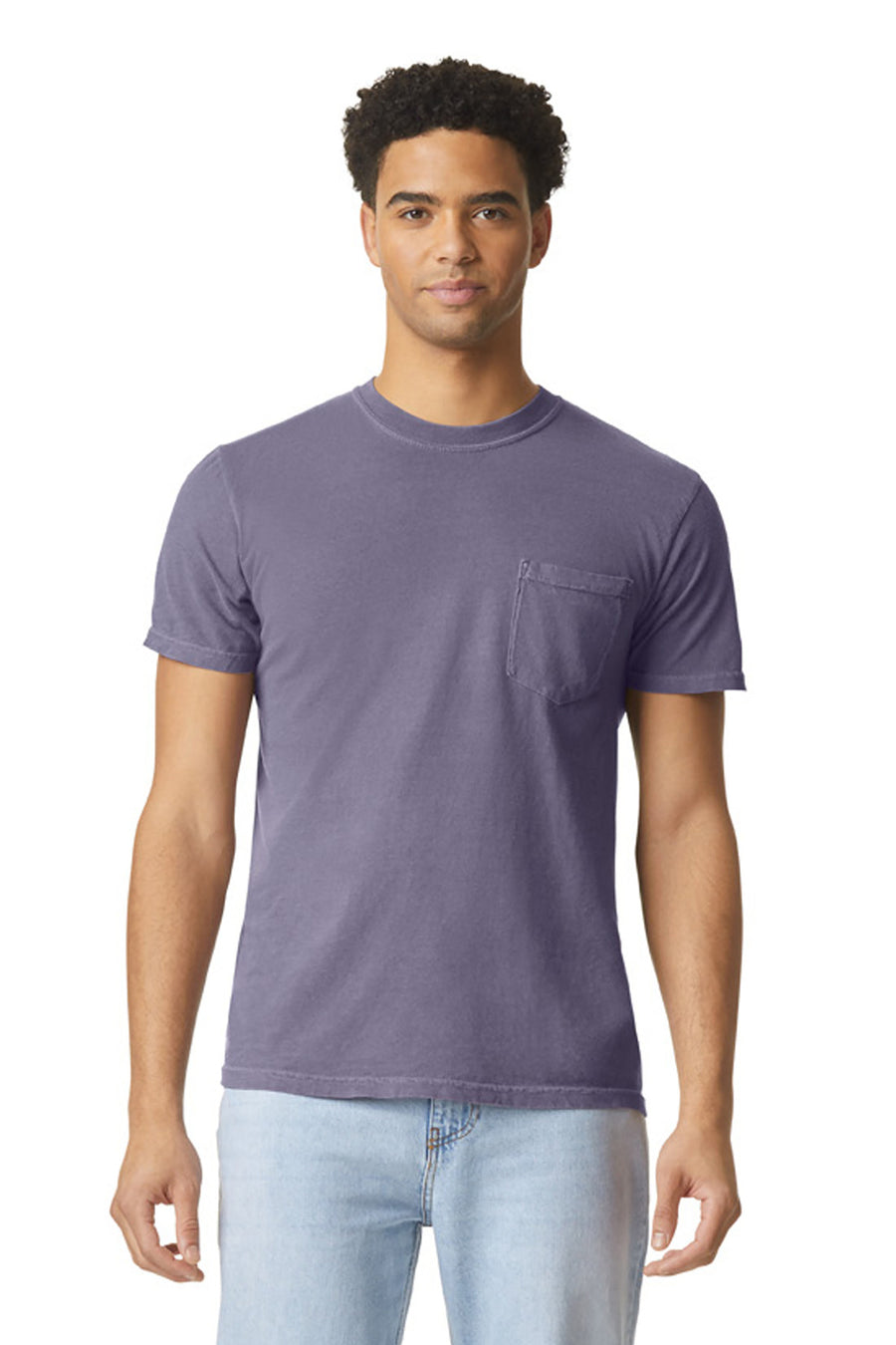 COMFORT COLORS ® Heavyweight Ring Spun Pocket Tee. 6030