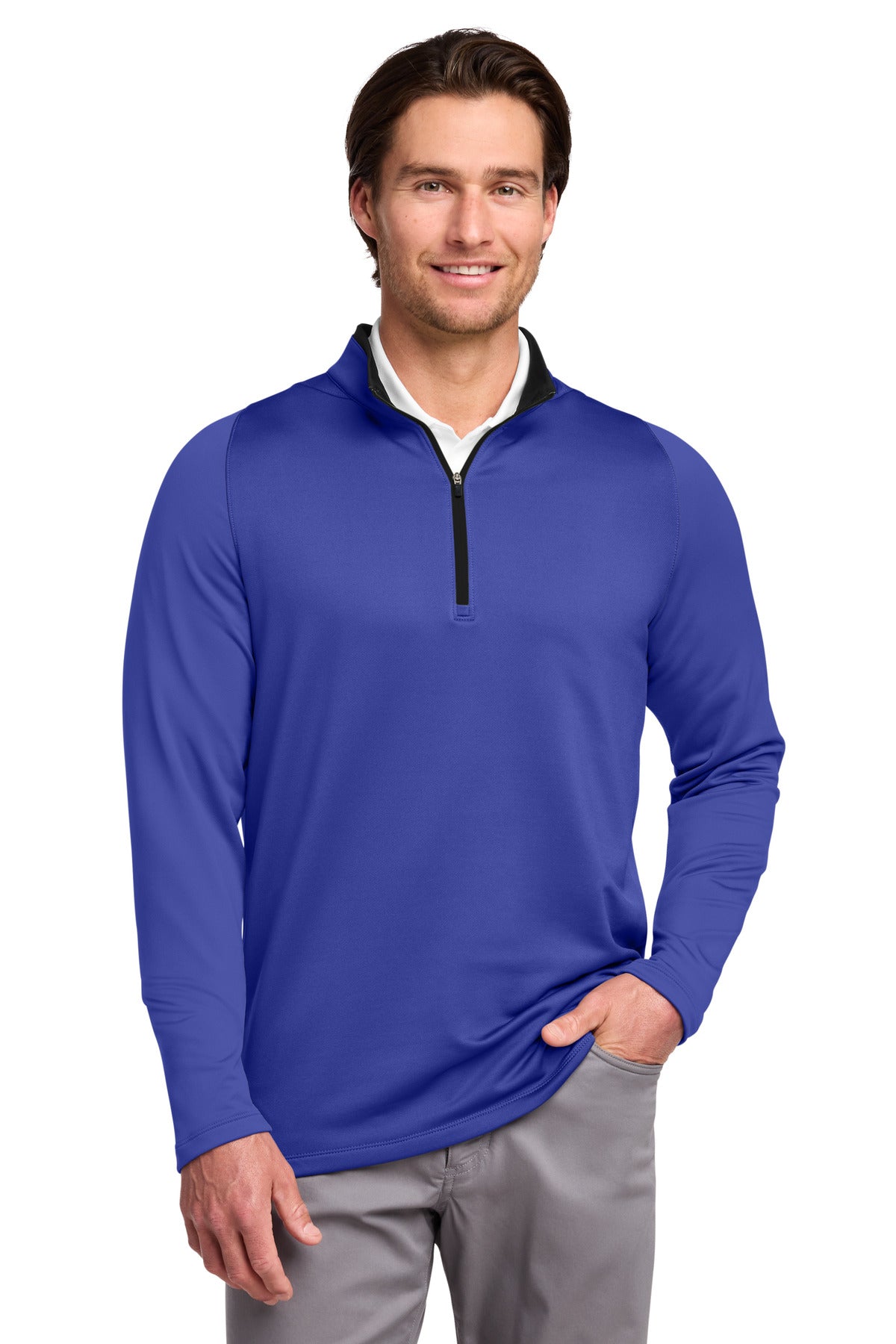 Nike Dri-FIT Stretch 1/2-Zip Cover-Up. 779795 – SanMar Sports
