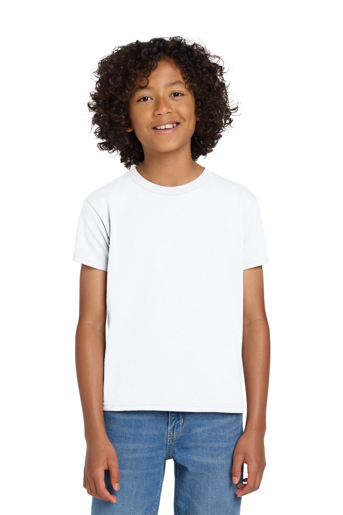 Gildan® Youth DryBlend® 50 Cotton/50 Poly T-Shirt.  8000B