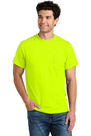 Gildan - DryBlend 50 Cotton/50 Poly Pocket T-Shirt. 8300