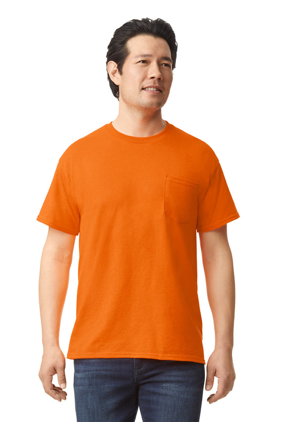 Gildan - DryBlend 50 Cotton/50 Poly Pocket T-Shirt. 8300