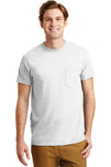 Gildan - DryBlend 50 Cotton/50 Poly Pocket T-Shirt. 8300