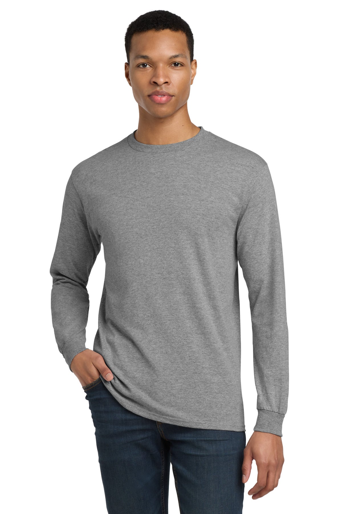 Gildan® - DryBlend® 50 Cotton/50 Poly Long Sleeve T-Shirt. 8400