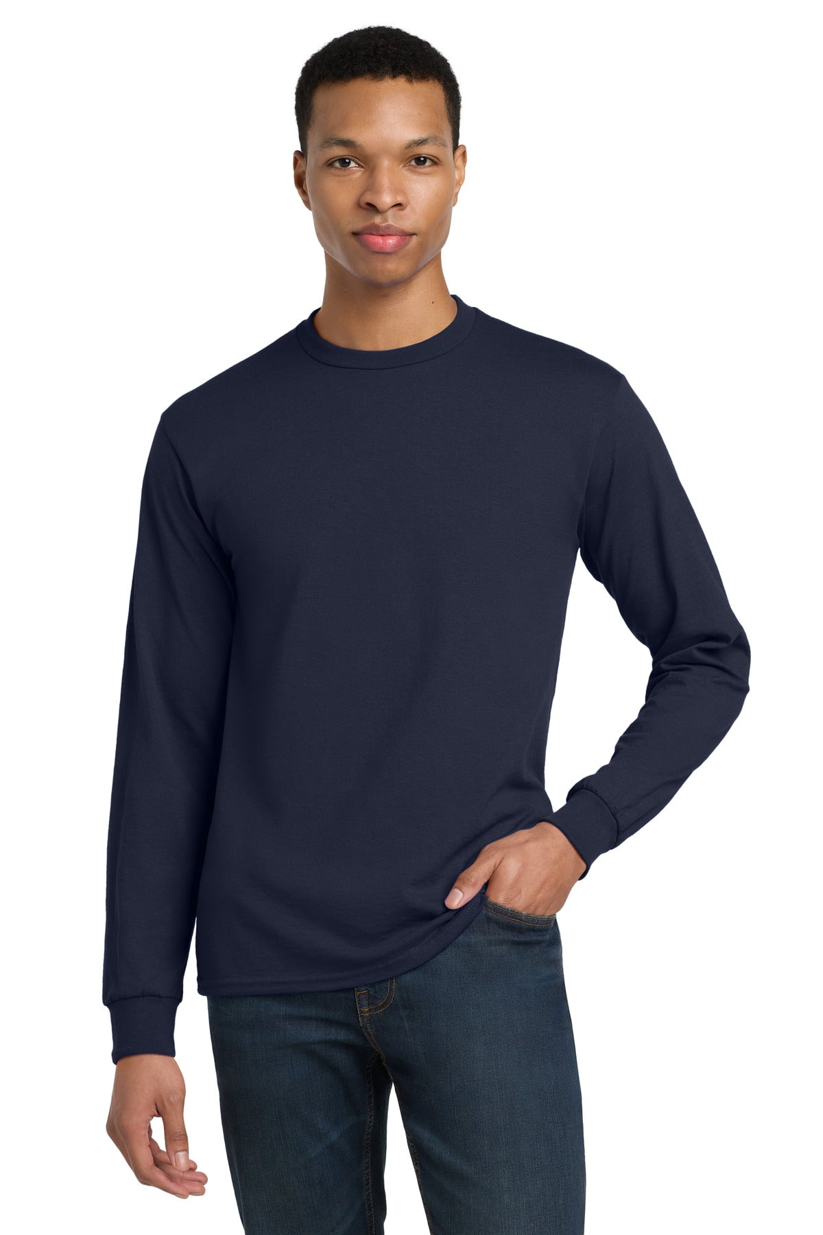 Gildan® - DryBlend® 50 Cotton/50 Poly Long Sleeve T-Shirt. 8400