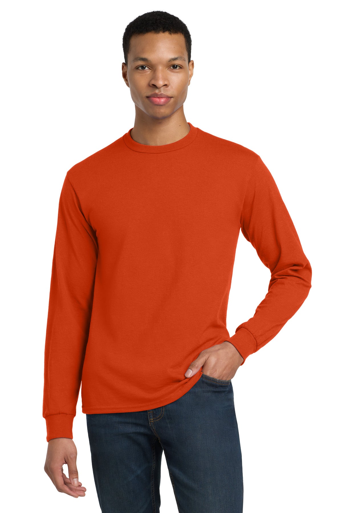 Gildan® - DryBlend® 50 Cotton/50 Poly Long Sleeve T-Shirt. 8400