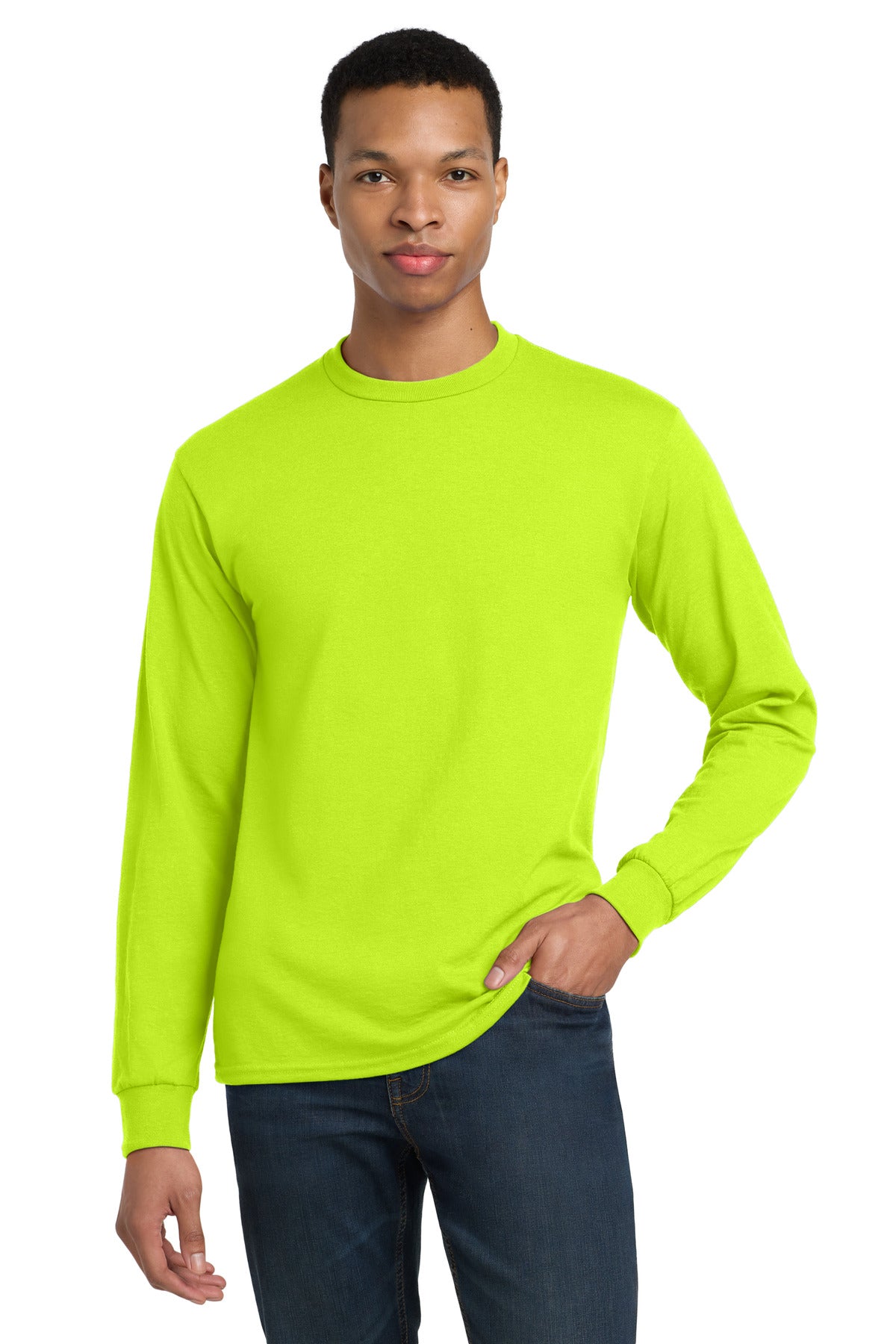 Gildan® - DryBlend® 50 Cotton/50 Poly Long Sleeve T-Shirt. 8400