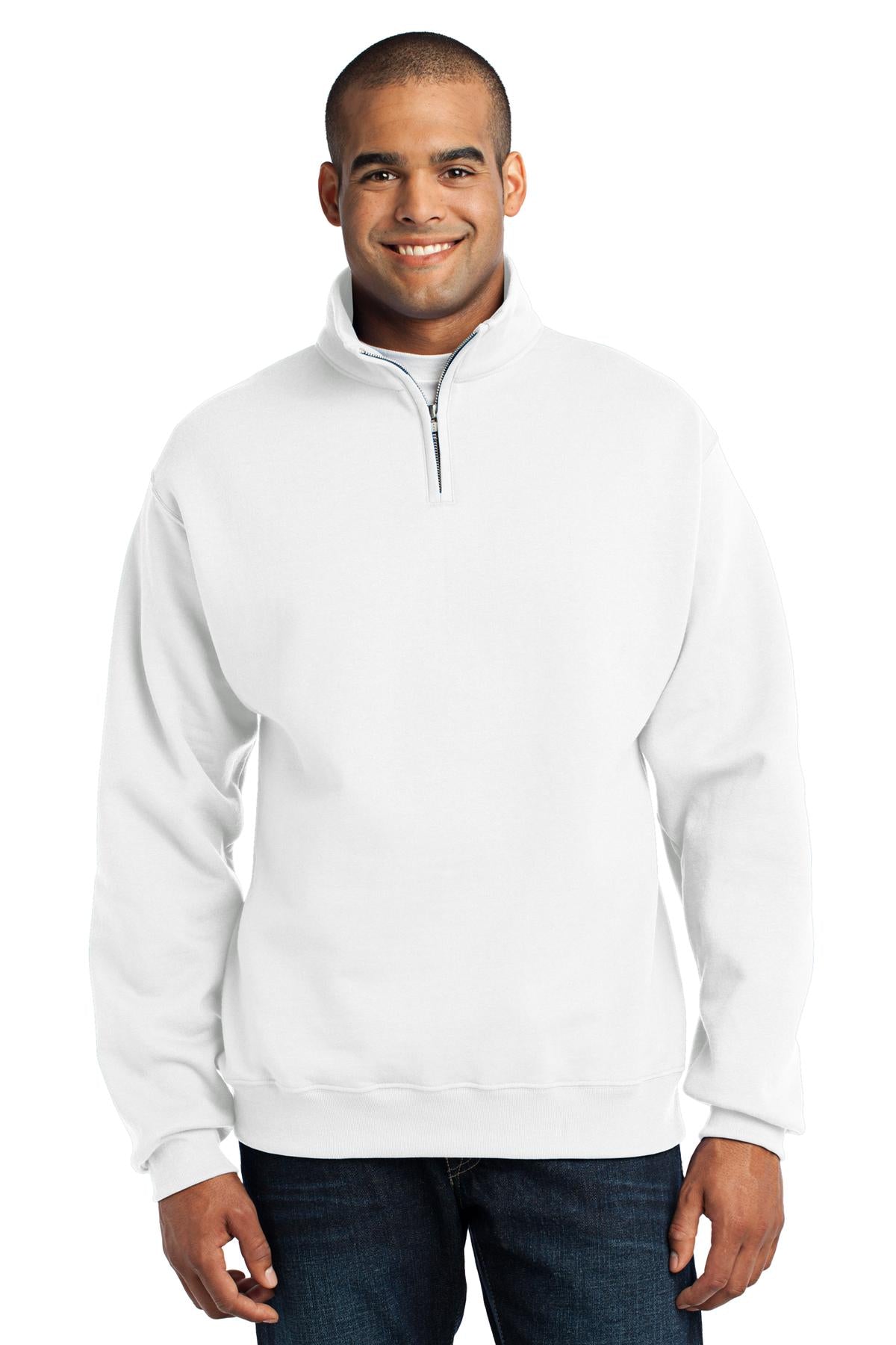 Jerzees® - NuBlend® 1/4-Zip Cadet Collar Sweatshirt. 995M – SanMar