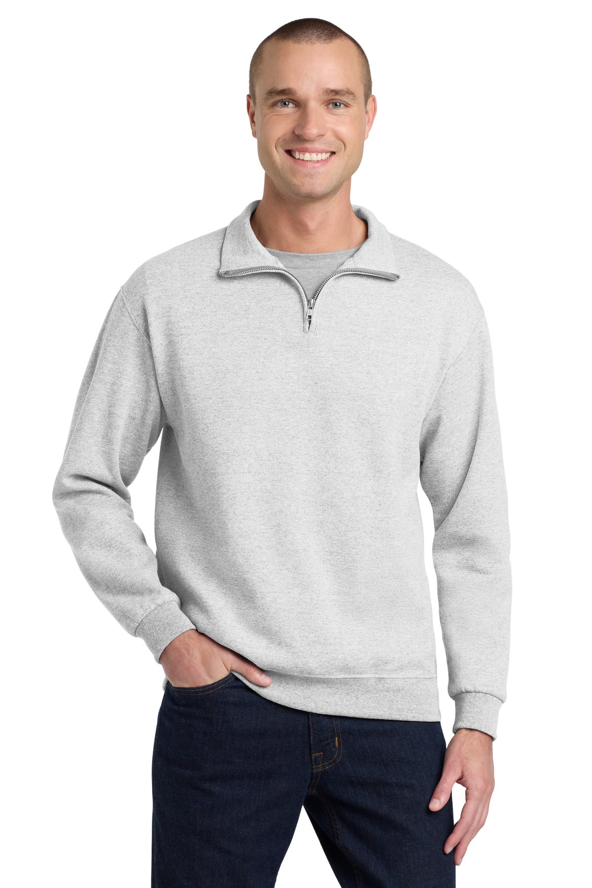 シグナーリス Jerzees® - NuBlend® 1/4-Zip Cadet Collar Sweatshirt. 995M – SanMar
