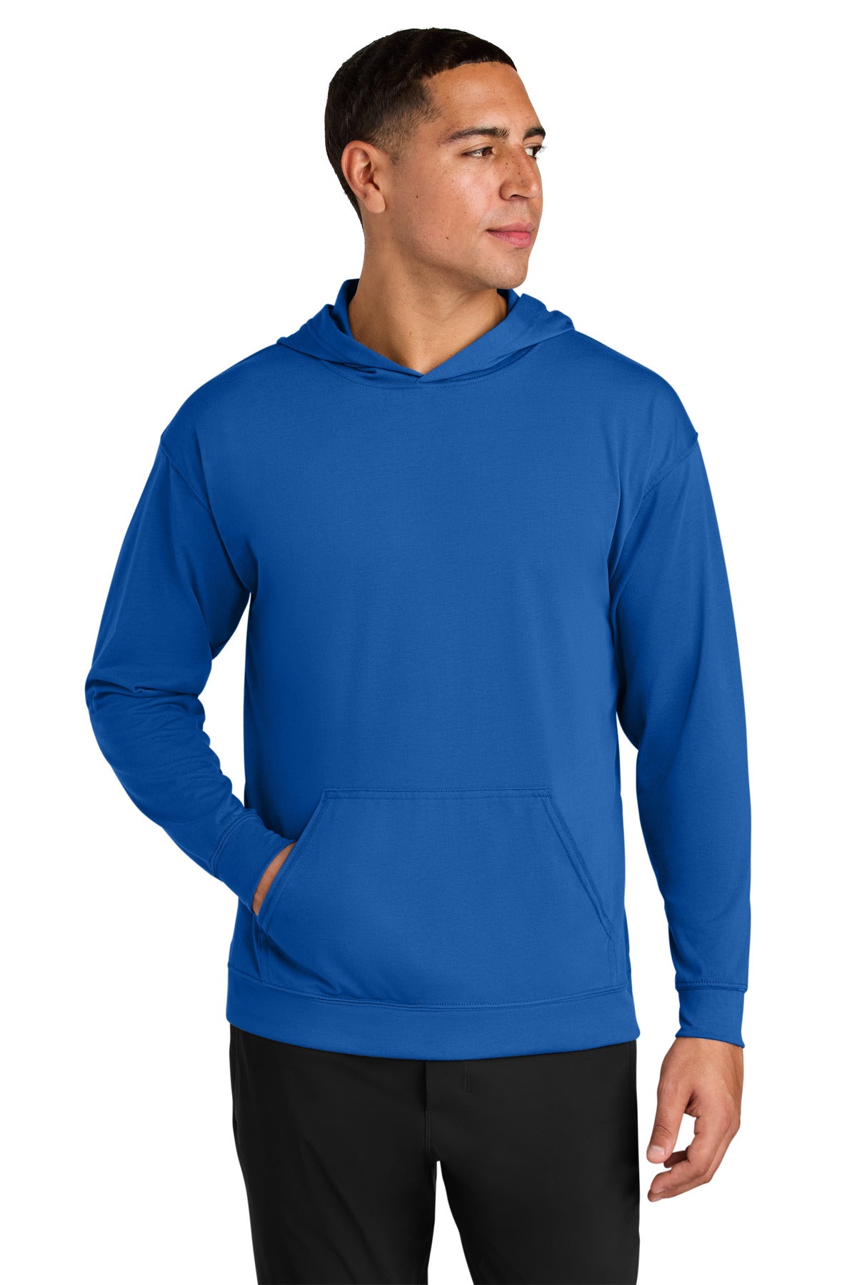 A4 Softek Long Sleeve Hooded Tee A4N3528