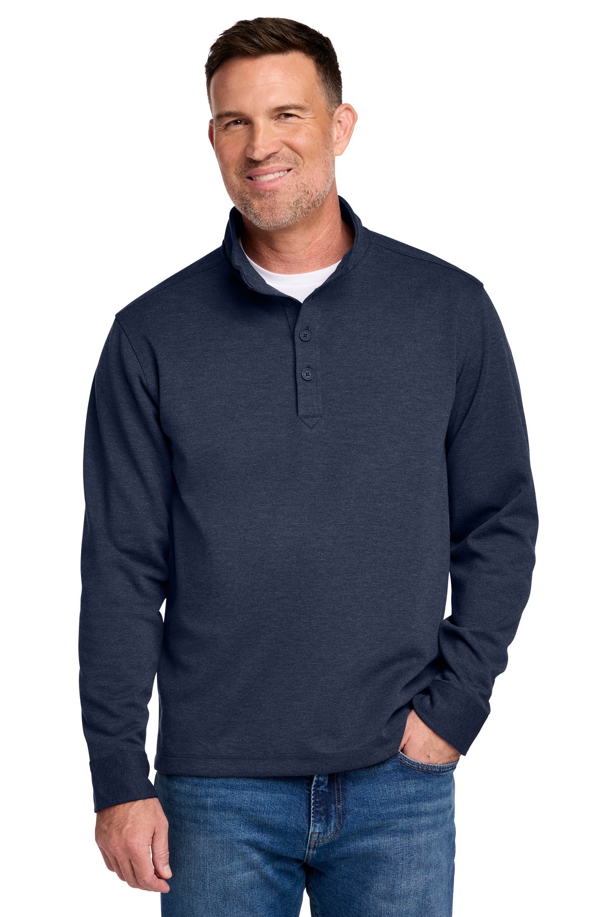 Brooks Brothers® Mid-Layer Stretch 1/2-Button BB18202