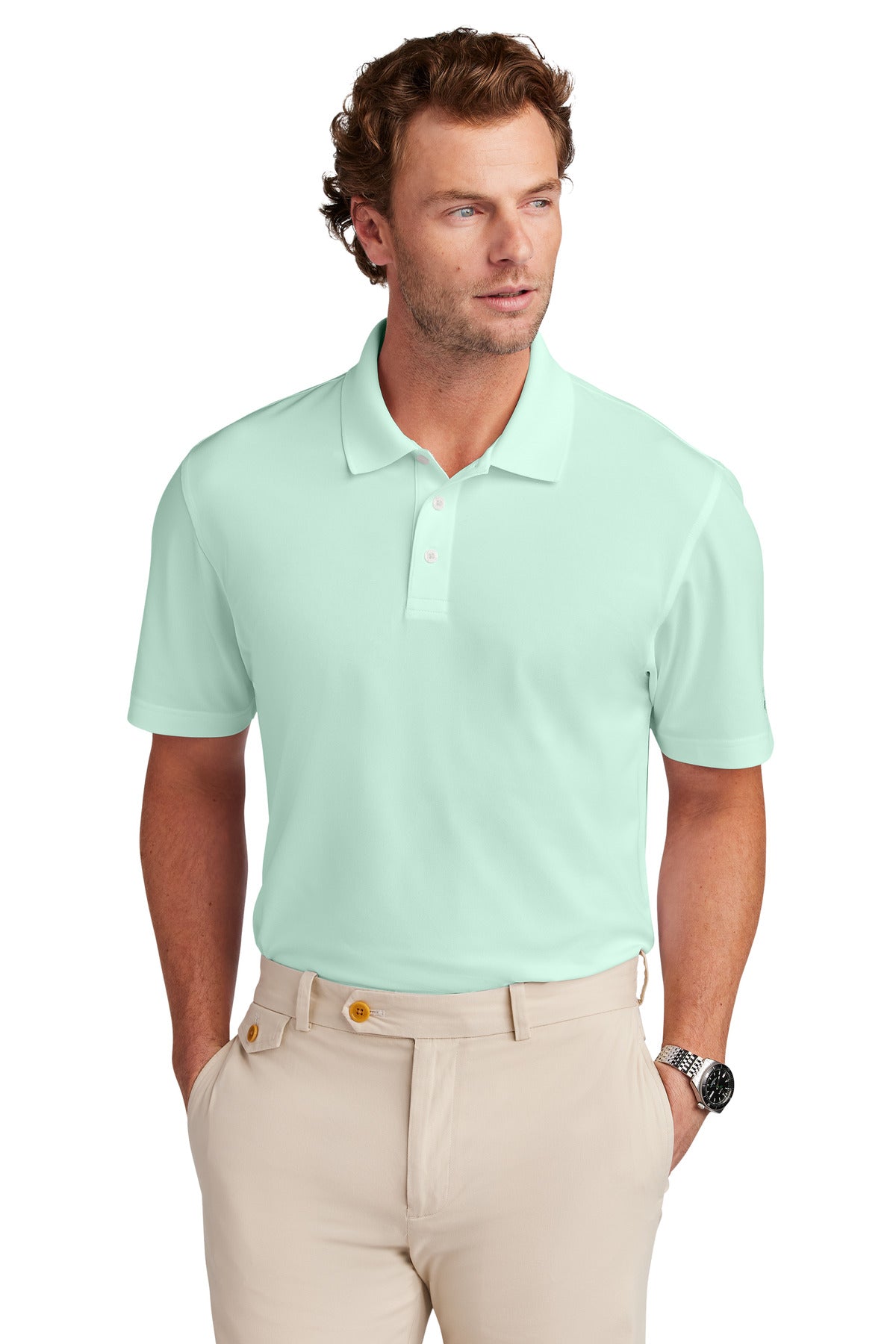 Brooks Brothers® Mesh Pique Performance Polo BB18220 – SanMar Sports