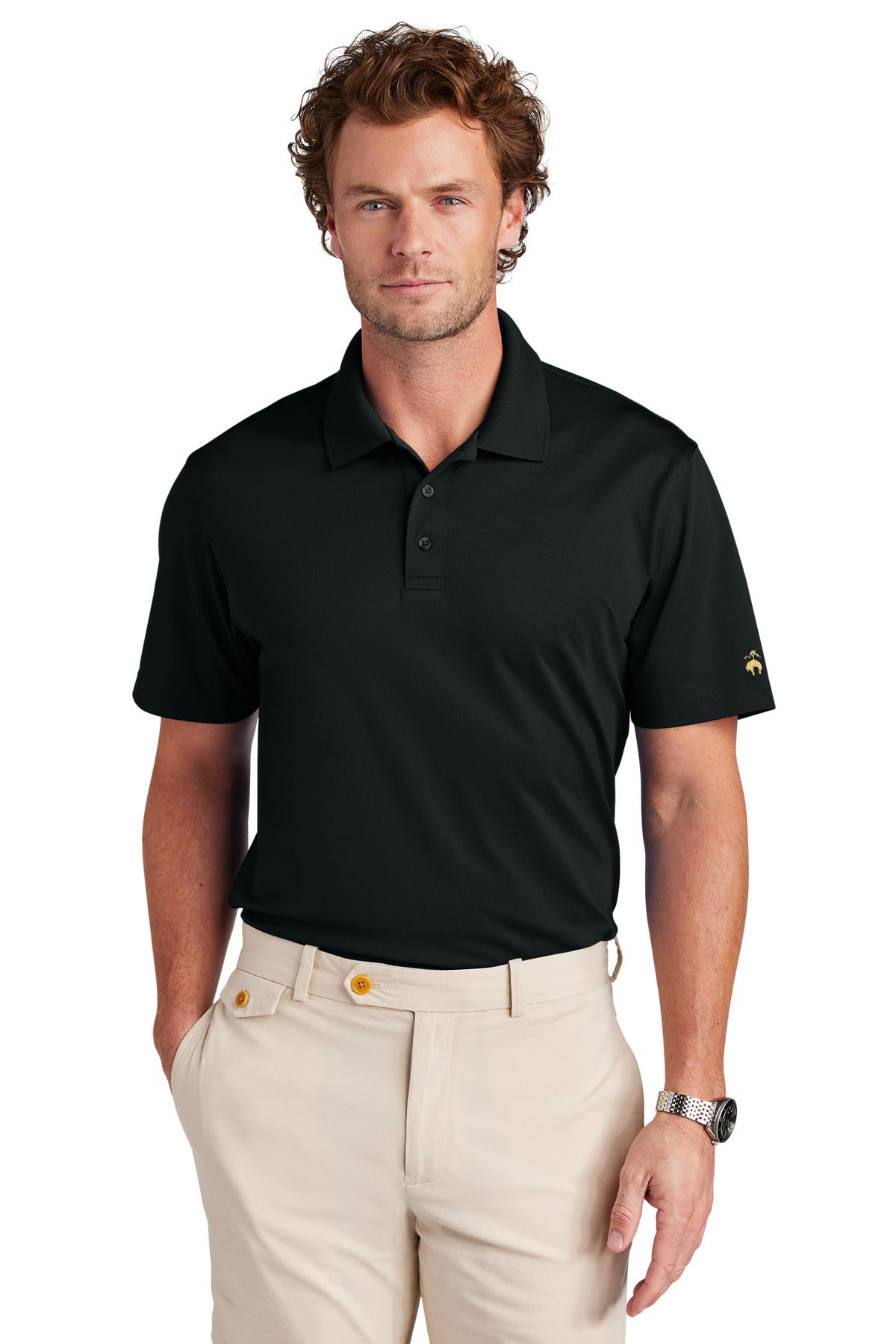 Brooks Brothers® Mesh Pique Performance Polo BB18220 – SanMar Sports