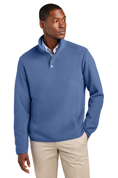 Brooks Brothers® Fleece 1/4-Snap Neck BB18612