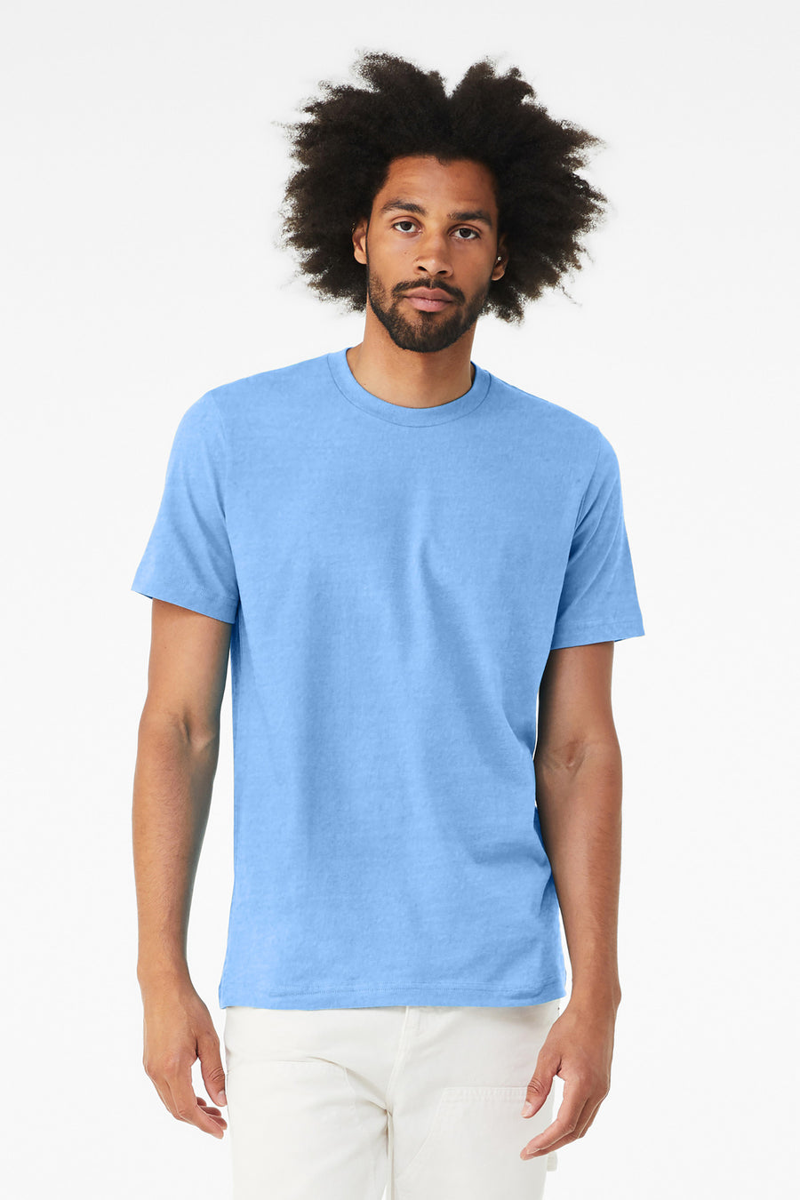 BELLA+CANVAS ® Unisex Heather CVC Short Sleeve Tee. BC3001CVC