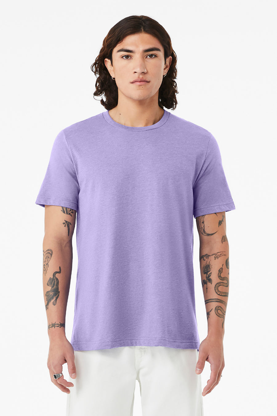 BELLA+CANVAS ® Unisex Heather CVC Short Sleeve Tee. BC3001CVC
