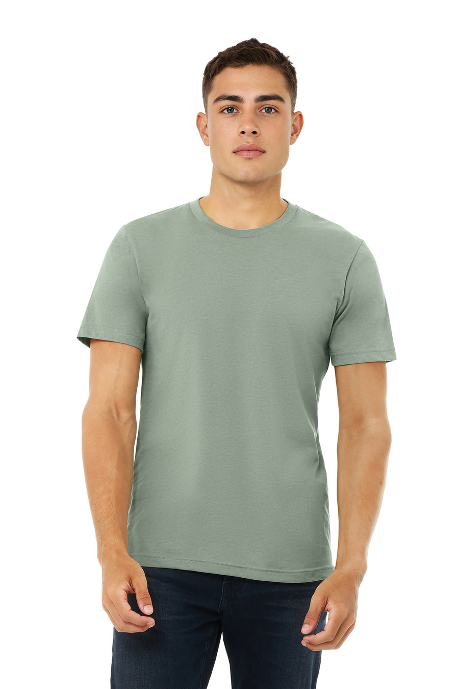 BELLA+CANVAS ® Unisex Heather CVC Short Sleeve Tee. BC3001CVC