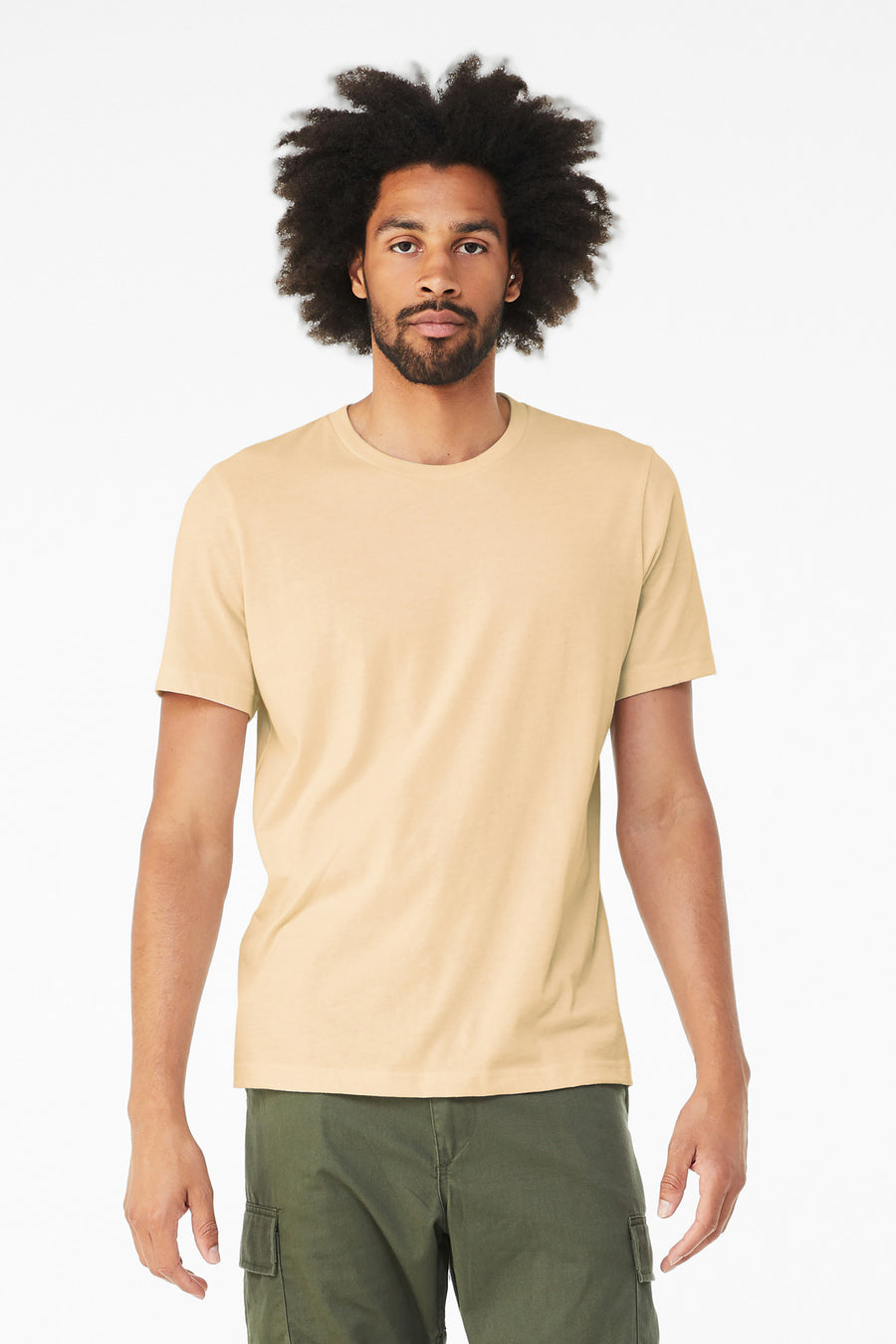 BELLA+CANVAS ® Unisex Heather CVC Short Sleeve Tee. BC3001CVC