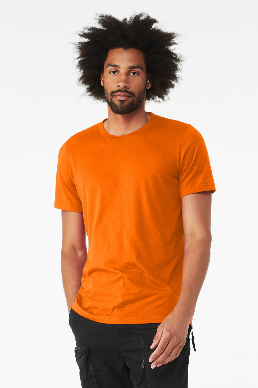 BELLA+CANVAS ® Unisex Heather CVC Short Sleeve Tee. BC3001CVC