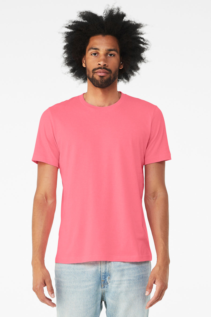 BELLA+CANVAS ® Unisex Heather CVC Short Sleeve Tee. BC3001CVC