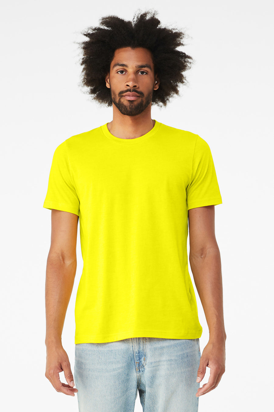 BELLA+CANVAS ® Unisex Heather CVC Short Sleeve Tee. BC3001CVC