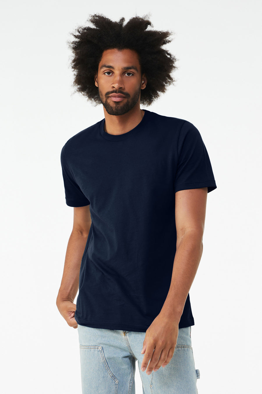 BELLA+CANVAS ® Unisex Heather CVC Short Sleeve Tee. BC3001CVC