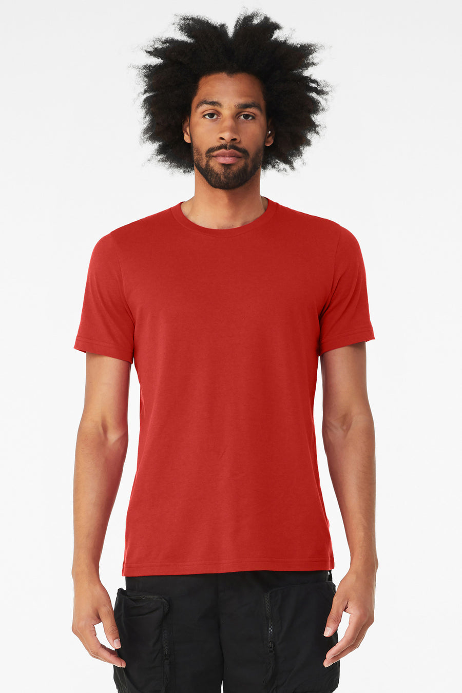 BELLA+CANVAS ® Unisex Heather CVC Short Sleeve Tee. BC3001CVC