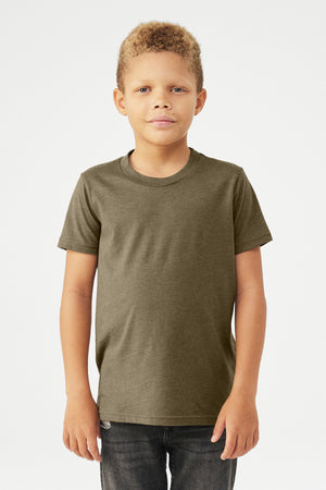 BELLA+CANVAS® Youth Heather CVC Tee BC3001YCVC