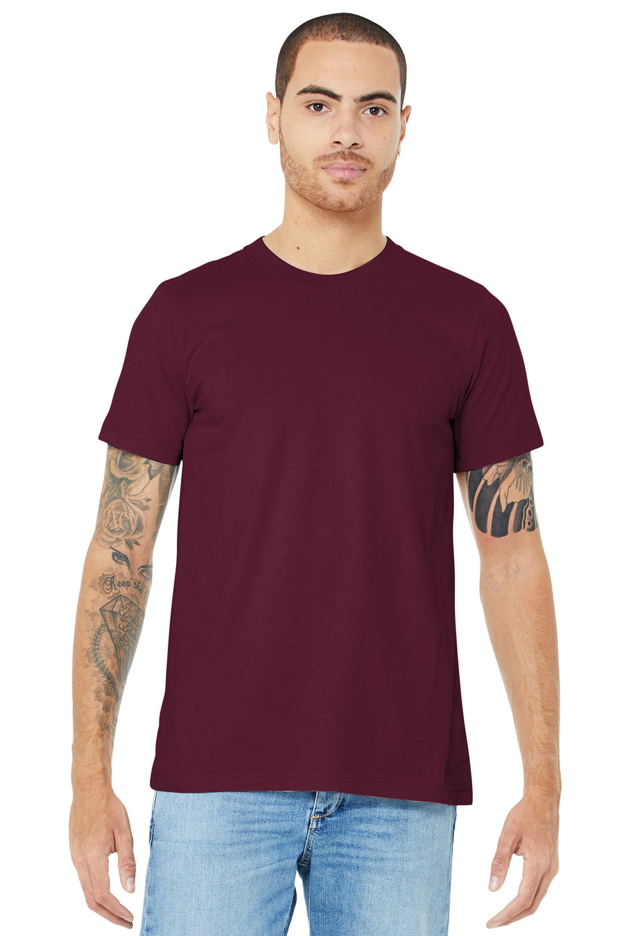 BELLA+CANVAS  Unisex Jersey Short Sleeve Tee. BC3001