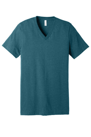 BELLA+CANVAS® Unisex Heather CVC V-Neck Tee BC3005CVC
