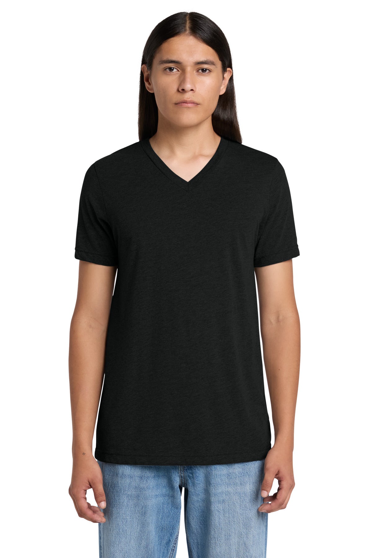 BELLA+CANVAS® Unisex Triblend Short Sleeve V-Neck Tee. BC3415