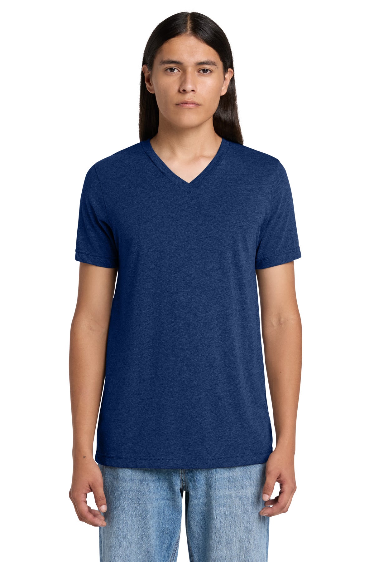 BELLA+CANVAS® Unisex Triblend Short Sleeve V-Neck Tee. BC3415