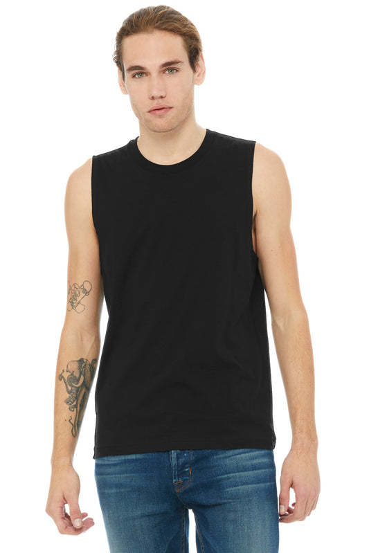 DISCONTINUEDBELLA+CANVAS ® Unisex Jersey Muscle Tank. BC3483